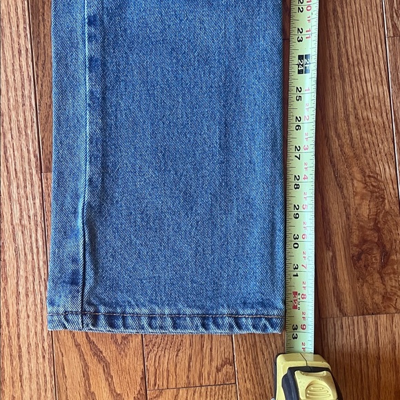 Women’s 505 Levi's Slim Fit Straight Leg Blue Jeans - Picture 10 of 10